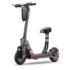 BOGIST C1 Pro Electric Scooter, 500W 48V 13Ah 40km, Shockproof and Stab-Proof with Seat | Give away bag, lock, and smartphone holder