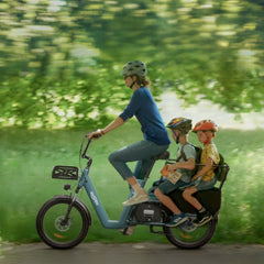 ONESPORT OT01 Cargo Ebike | 650W Brushless Motor, 48V 27Ah Battery, 180km Max Range (Assisted), 20″ x 2.6″ Tires, Bluetooth & App Support, High Cargo Capacity