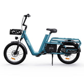 ONESPORT OT01 Cargo Ebike | 650W Brushless Motor, 48V 27Ah Battery, 180km Max Range (Assisted), 20″ x 2.6″ Tires, Bluetooth & App Support, High Cargo Capacity