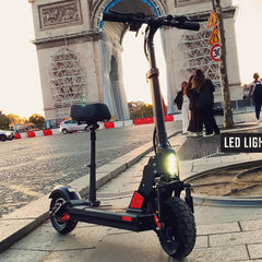 BOGIST C1 Pro Electric Scooter, 500W 48V 13Ah 40km, Shockproof and Stab-Proof with Seat | Give away bag, lock, and smartphone holder