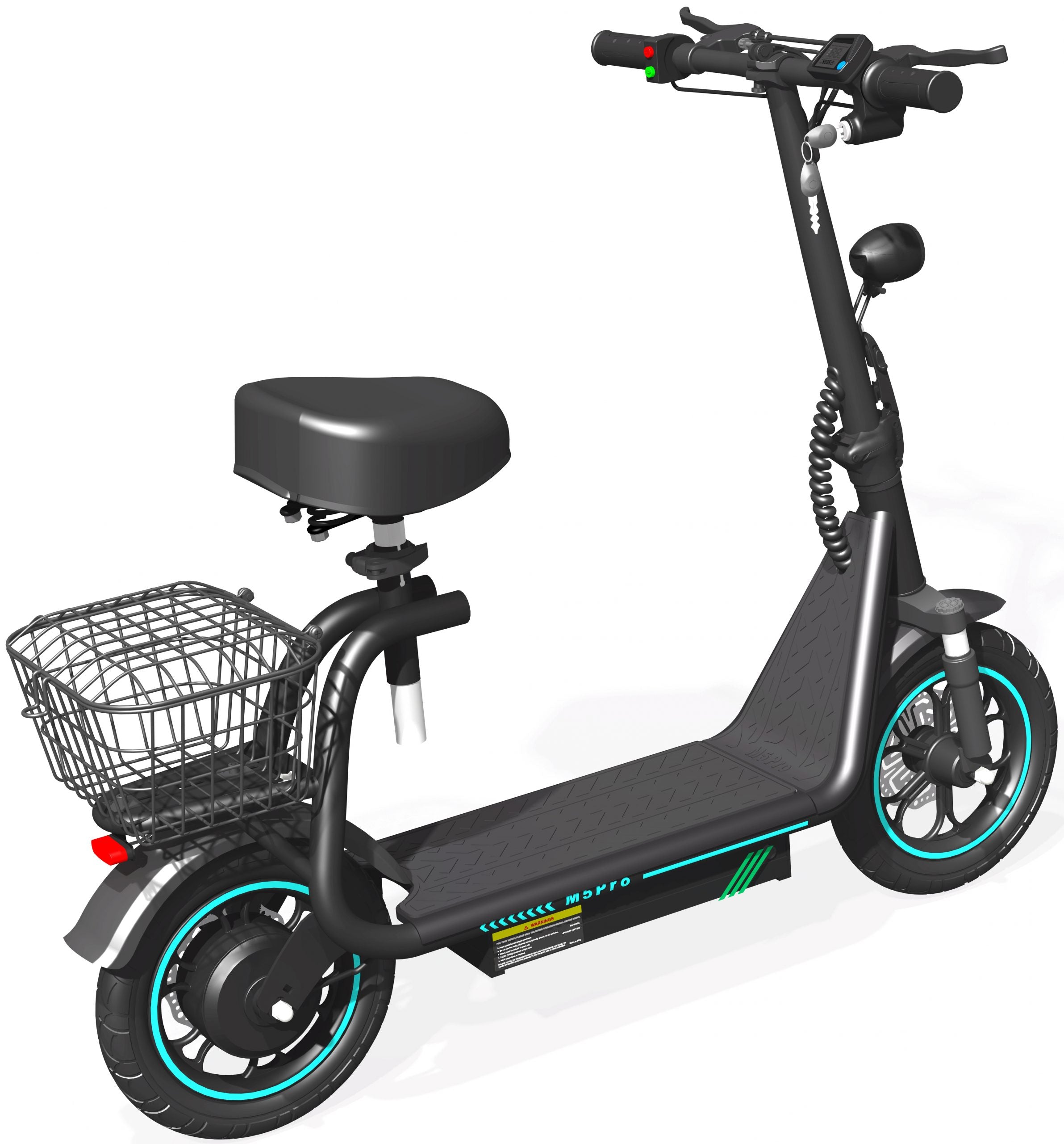 BOGIST M5 Pro+ | 15Ah Version, 500W, 48V, 15Ah battery, Pnoumatic Tires, 150 Kg Maximum Landing, Foldable scooter for Commute and Travel