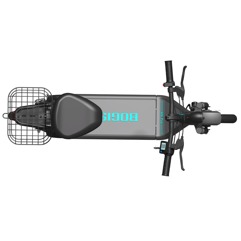 BOGIST M5 Pro+ | 15Ah Version, 500W, 48V, 15Ah battery, Pnoumatic Tires, 150 Kg Maximum Landing, Foldable scooter for Commute and Travel