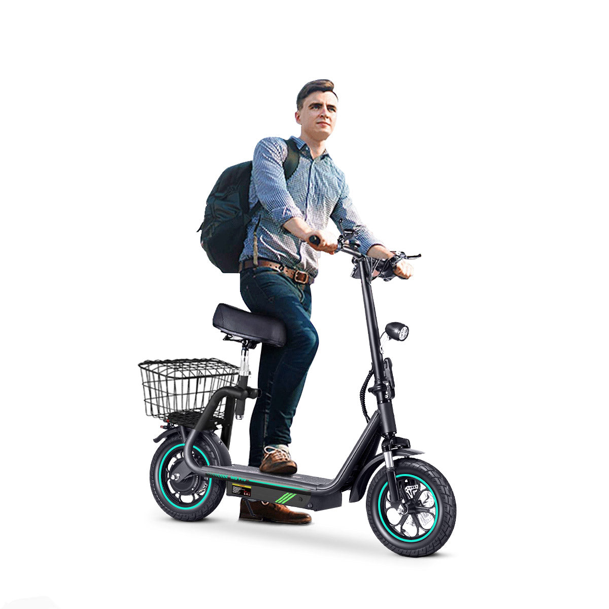 BOGIST M5 Pro+ | 15Ah Version, 500W, 48V, 15Ah battery, Pnoumatic Tires, 150 Kg Maximum Landing, Foldable scooter for Commute and Travel