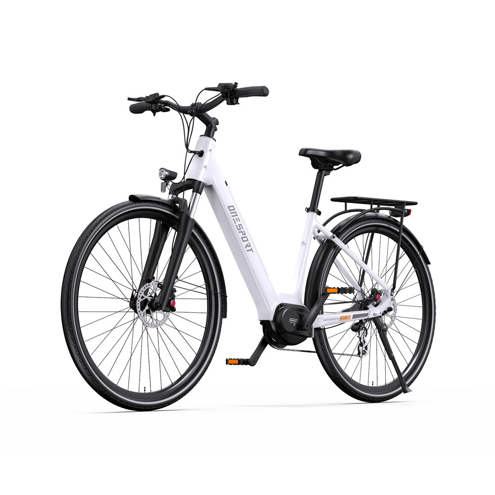 Onesport OT07 250W E-Bike 36V 27.5″ – White&Black
