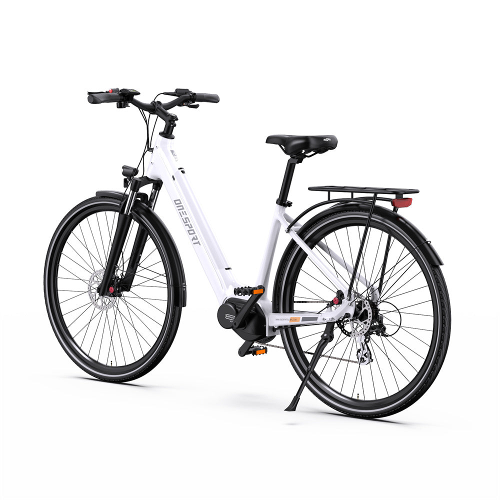 Onesport OT07 250W E-Bike 36V 27.5″ – White&Black