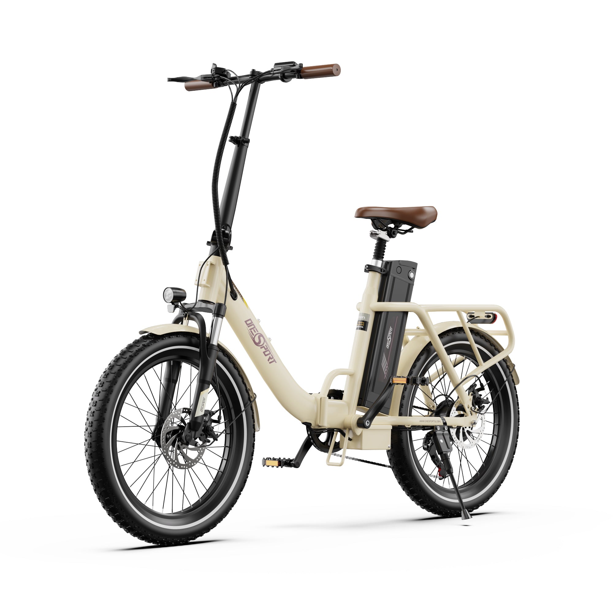 ONESPORT OT16-2 250W Folding Electric Bike with 48V 17Ah Battery