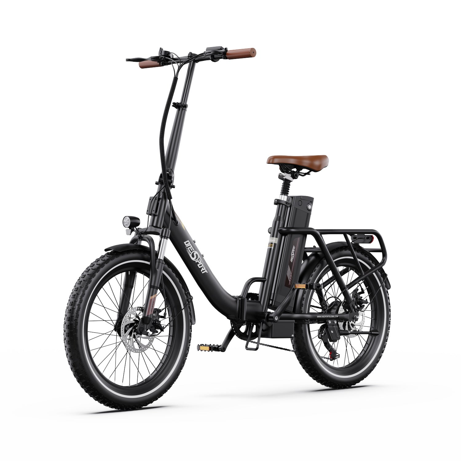 ONESPORT OT16-2 250W Folding Electric Bike with 48V 17Ah Battery