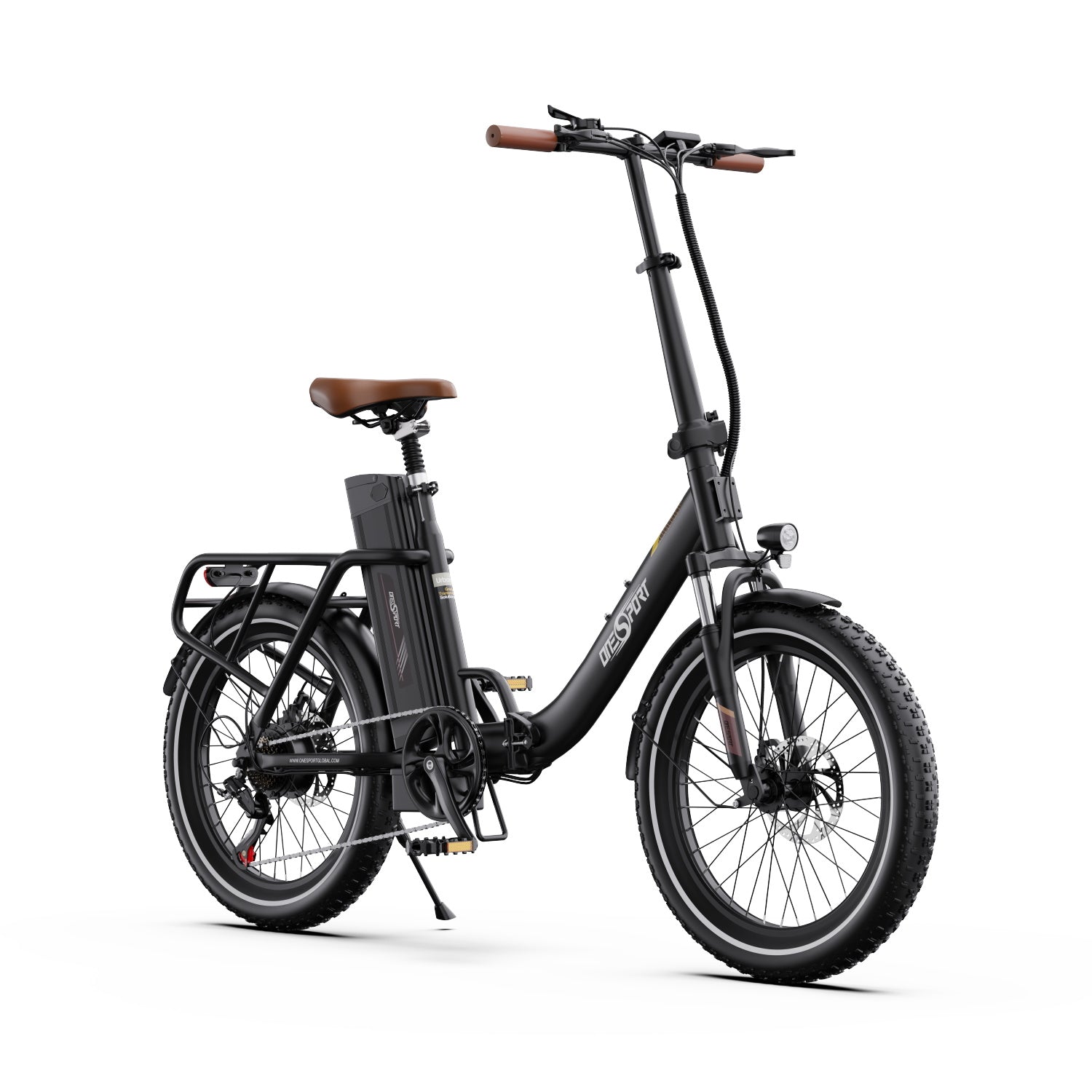 ONESPORT OT16-2 250W Folding Electric Bike with 48V 17Ah Battery