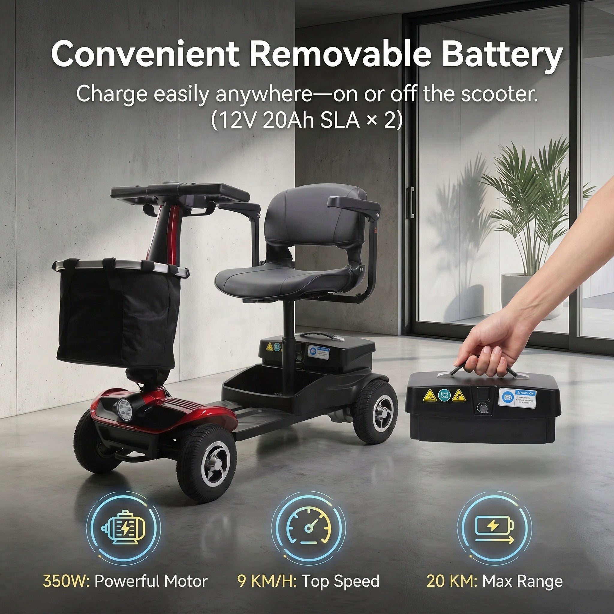 BOGIST YL-02 G Electric Mobility Scooter